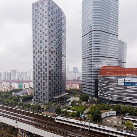 New Space-Time Zhongli Hotel Apartment Шанхай Екстериор снимка