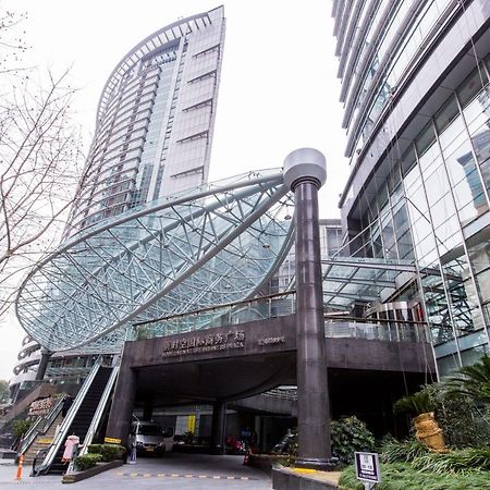 New Space-Time Zhongli Hotel Apartment Шанхай Екстериор снимка
