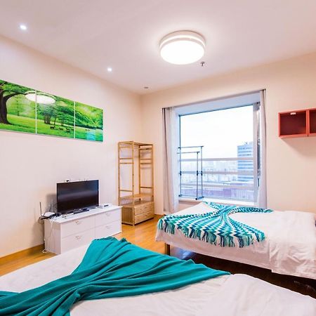 New Space-Time Zhongli Hotel Apartment Шанхай Екстериор снимка