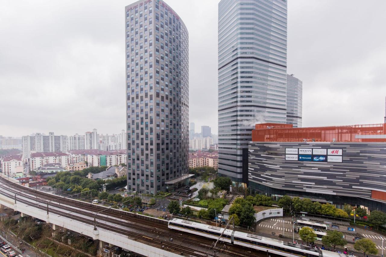New Space-Time Zhongli Hotel Apartment Шанхай Екстериор снимка