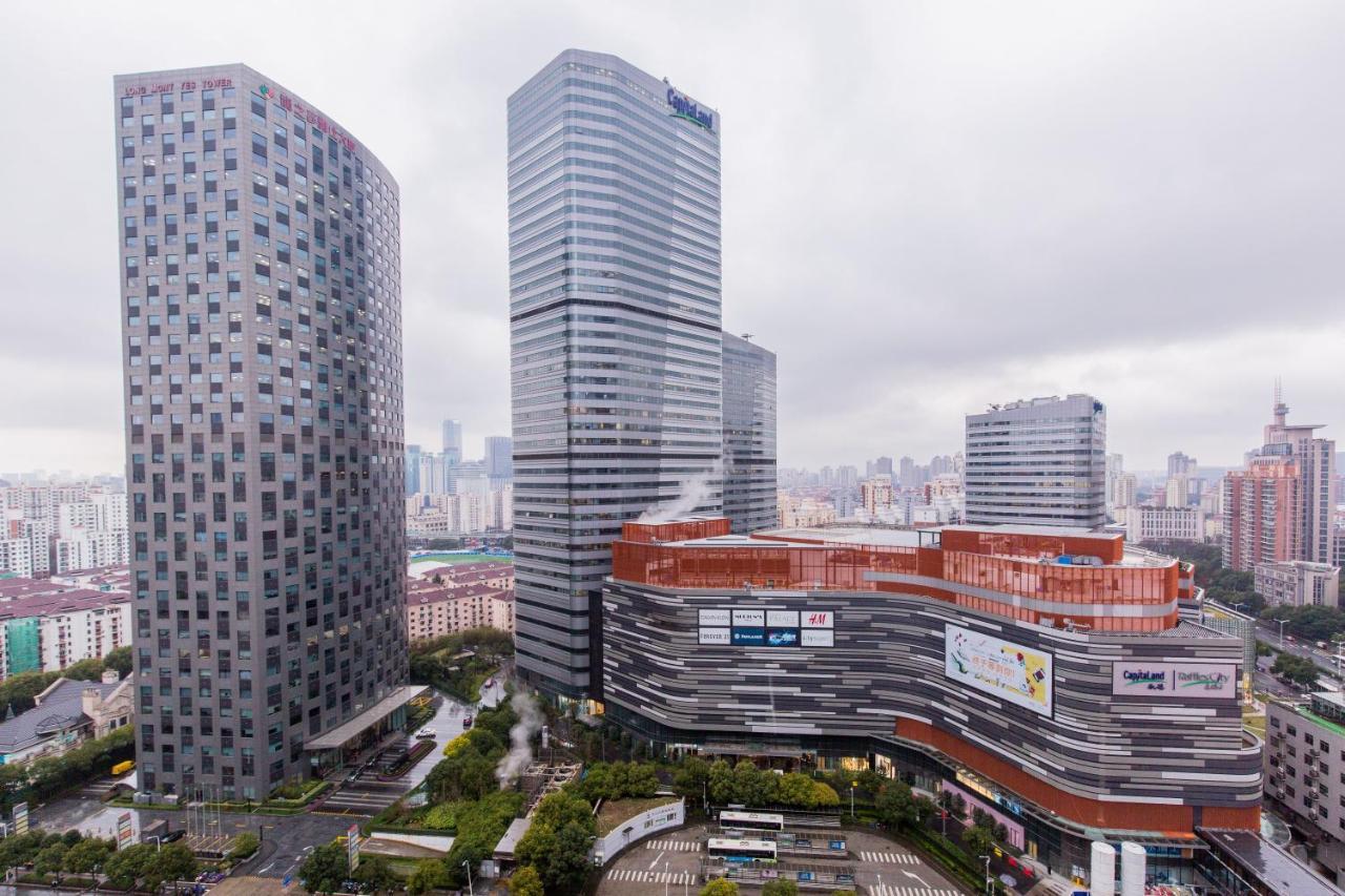 New Space-Time Zhongli Hotel Apartment Шанхай Екстериор снимка