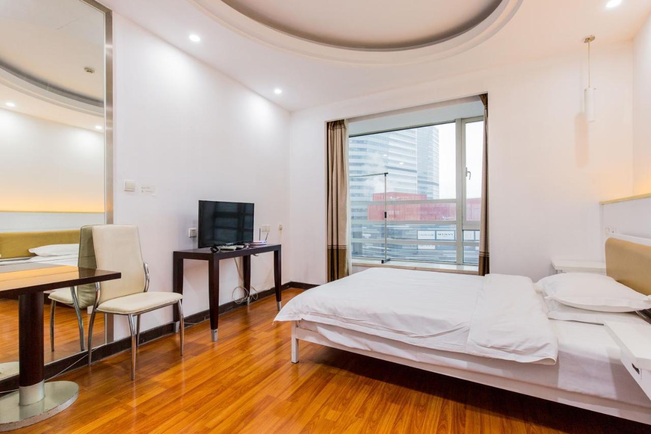 New Space-Time Zhongli Hotel Apartment Шанхай Екстериор снимка