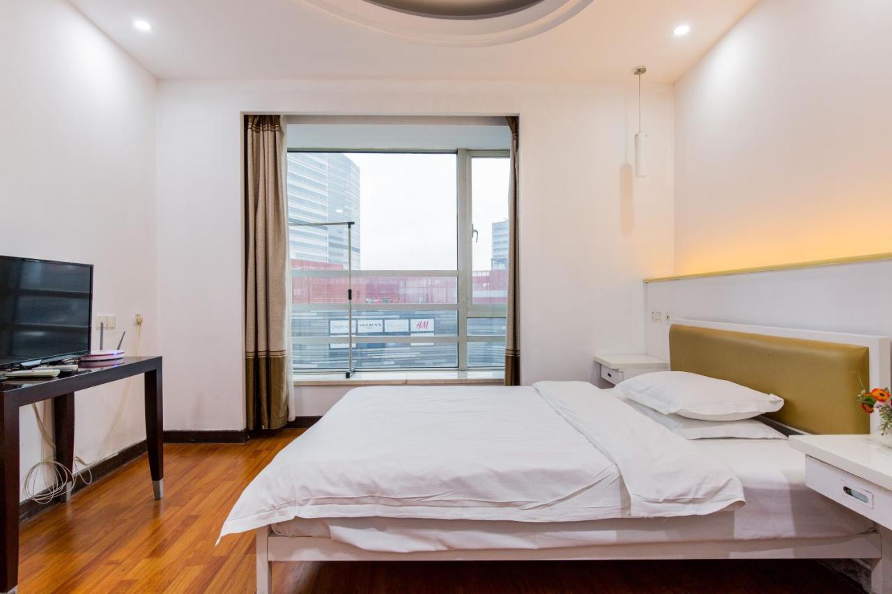 New Space-Time Zhongli Hotel Apartment Шанхай Екстериор снимка
