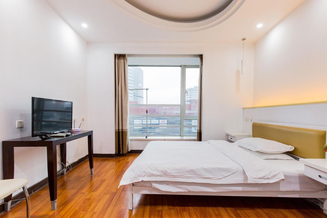 New Space-Time Zhongli Hotel Apartment Шанхай Екстериор снимка