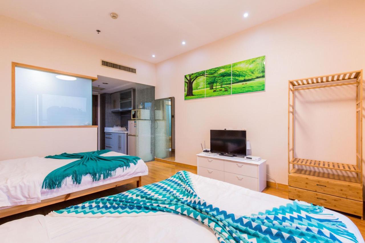 New Space-Time Zhongli Hotel Apartment Шанхай Екстериор снимка