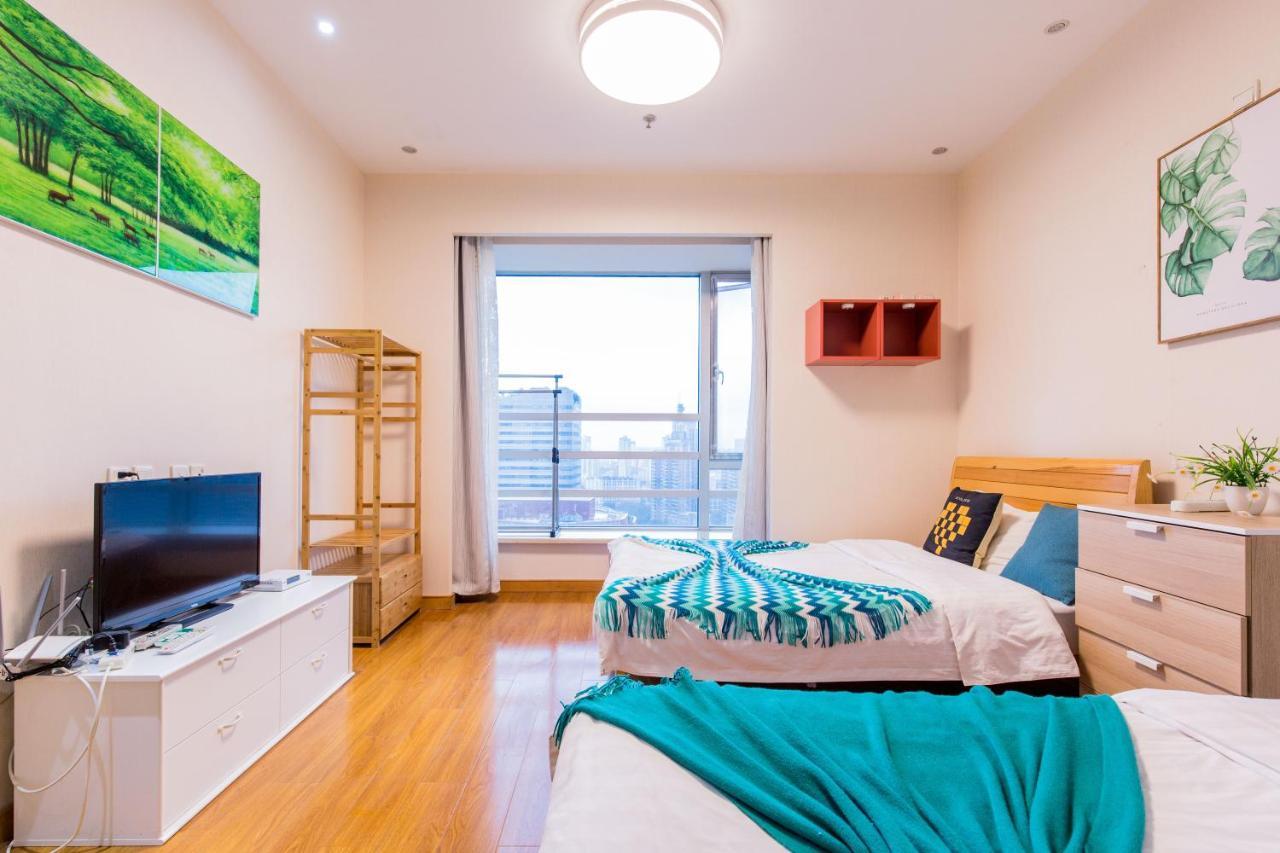 New Space-Time Zhongli Hotel Apartment Шанхай Екстериор снимка
