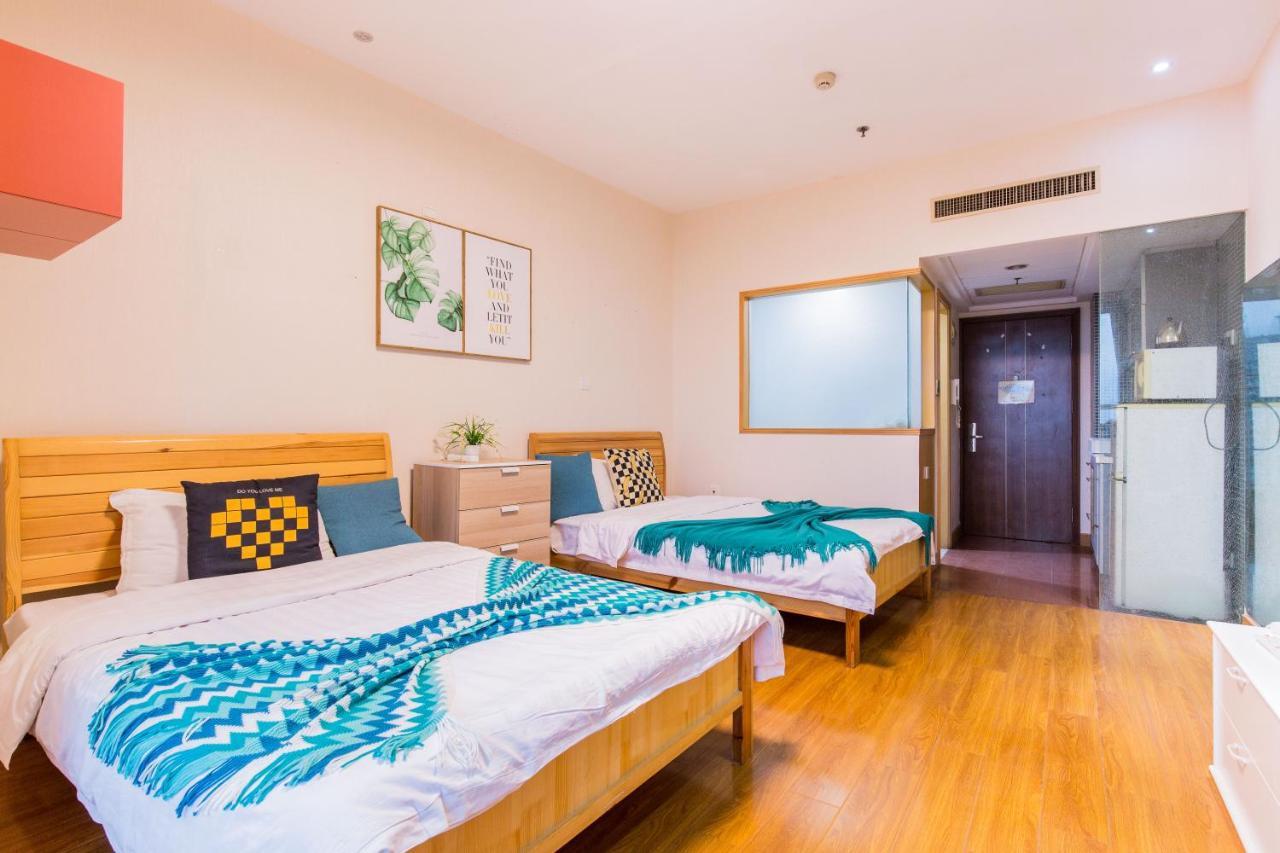 New Space-Time Zhongli Hotel Apartment Шанхай Екстериор снимка