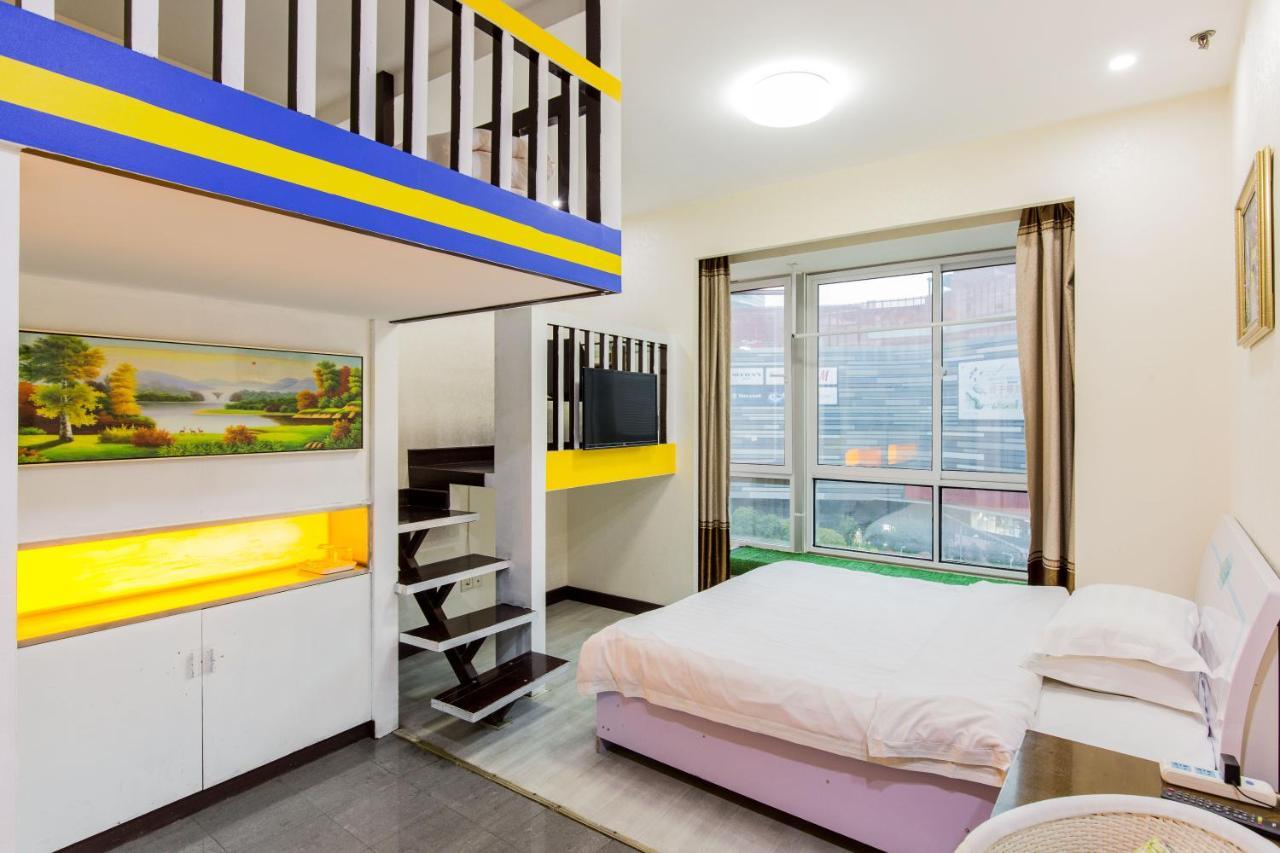 New Space-Time Zhongli Hotel Apartment Шанхай Екстериор снимка