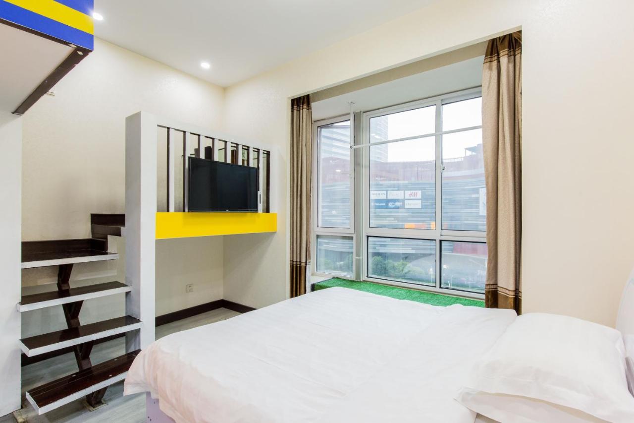New Space-Time Zhongli Hotel Apartment Шанхай Екстериор снимка